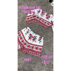 Fashion Nova Two Piece Set